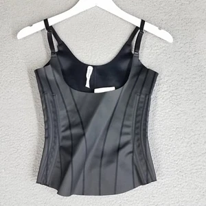 Spanx Supersculpt Trägertop mit offener Brust Damen klein schwarz Gesamtkontur abnehmend - Bild 1 von 11