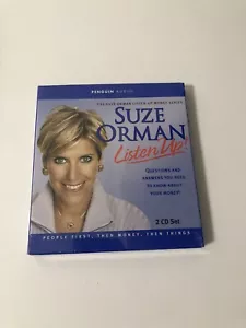Suze Orman "Listen Up!" Questions and Answers About Your Money 2 CD Set; NEW - Imagen 1 de 2