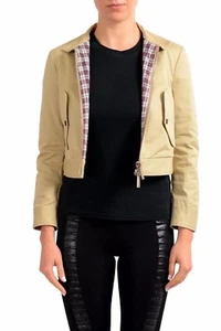 Dsquared2 Brown Full Zip Women's Basic Jacket US XS IT 38 - Picture 1 of 5