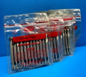 12x Malco DE 1/4 HSS Drill Bits - Picture 1 of 2