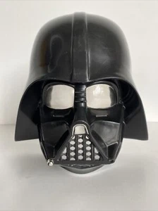 STAR WARS DARTH VADER Rubies Helmet Mask 2008 with Elastic Strap Halloween Mask - Bild 1 von 11