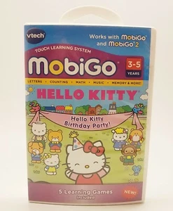 VTech MobiGo Hello Kitty Birthday Party Learning Game Ages 3-5 Factory Sealed - Picture 1 of 6