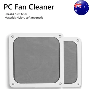 8cm/12cm Chassis Cooling Dust Filter Dust-proof Nylon Fan Cover for Power Supply - Afbeelding 1 van 18