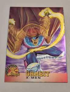 Rare 1995 Fleer Ultra X-Men All-Chromium # 6 Gambit Misprint Error Card - Picture 1 of 6
