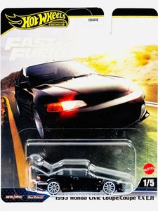 Honda Civic Coupe EX EJ1 Bj 1993 schwarz 2025 Fast and Furious Case M Hot Wheels - Bild 1 von 1