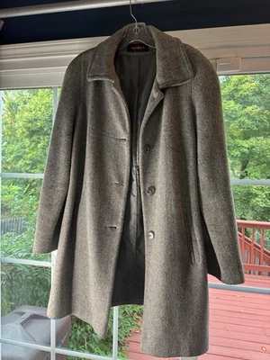 Abrigo de lana gris vintage vintage P de Alorna para mujer Foto 1 de 4