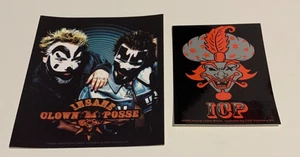 INSANE CLOWN POSSE 2-Pack of Stickers Photo Logo & Great Milenko NEW OFFICIAL - Picture 1 of 1