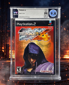 Tekken 4 &bull; WATA 9.8 A+ &bull; 1st Print &bull; PlayStation 2 &bull; Not VGA/CGC