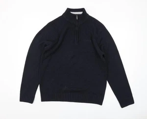 Pierre Cardin Men's Black Pullover Jumper Size L - Picture 1 of 12