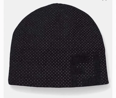 Gorro de invierno Footjoy tejido jacquard. Negro. Nuevo Foto 1 de 3