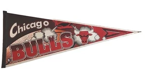 Vintage Chicago Bulls Pennant NBA Full Size - Picture 1 of 10