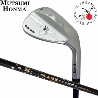 MUTSUMI HONMA Club MH280W Wedge Loft 50 Flex-SR Carbon Shaft Right Hand RH Iron - Image 1 of 4