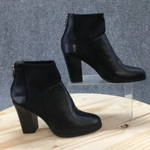 Adrienne Vittadini Botas Mujer 7.5 M Ratti Botines Tacones Negro Cremallera - Imagen 1 de 19