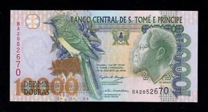F.C. SANTO TOME Y PRINCIPE , 10000 DOBRAS 2004 , S/C ( UNC ) , P.66c . - Imagen 1 de 2