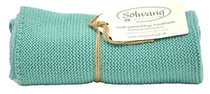 Handtuch, Küchentuch gestrickt / petrol medium H34 Solwang Design DK - Bild 1 von 1
