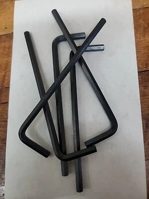 Lot of (50) Allen 7/32" Long Arm Hex Key Hex Keys Made In USA - Image 1 of 3