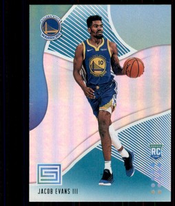2018-19 Panini Status Aqua #121 Jacob Evans III