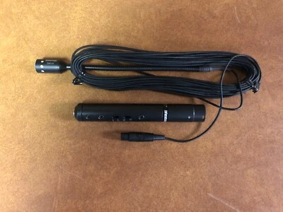 Shure SM102 Miniature Condenser Hanging Microphone w/ Black Inline Preamplifier - Image 1 of 4
