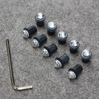 Kit For NINJA 400 650 Z400 Z650 Z900 10PCS M5 Windscreen Windshield Bolt Screw - Изображение 1 из 4