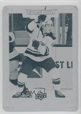 2017-18 Upper Deck Compendium Printing Plate Cyan 1/1 Jared Spurgeon #131 0c3
