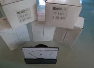Voltímetro Bürklin 15K851 DC 15V 1 308 10711 nuevo en embalaje original 10-3 #1463 - Imagen 1 de 1