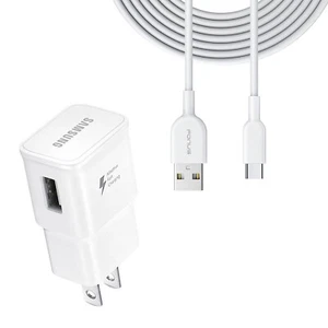 For Google Pixel 9 Pro Fold - Type-C Fast Home Charger 6ft USB Cable Quick Power - Picture 1 of 8