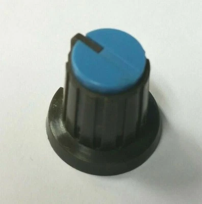 ORIGINAL - BLUE EFF/MASTER/EFFECT Knob Part for Tascam M-208, M-216, M-224 Mixer - Image 1 of 4