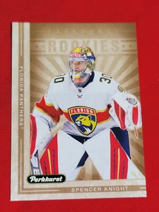 2021-22 Upper Deck Parkhurst Spencer Knight Tier5 Rookie Retro Achievements A-14 - Picture 1 of 2