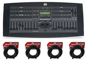 American DJ ADJ DMXOPERATOR PRO 136-Channel Lighting Controller+(4) DMX Cables - Picture 1 of 4