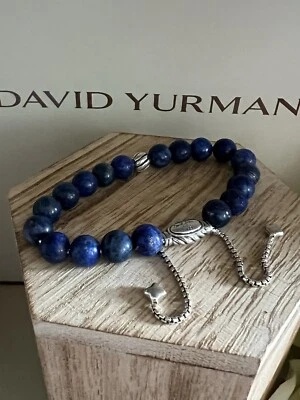 DAVID YURMAN Women's  Lapis Lazuli  Spiritual Beads Bracelet &. 925  Accent Bead - Image 1 of 4