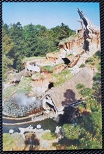 DISNEYLAND SONG OF THE SOUTH SPLASH MOUNTAIN COLOR PHOTO POSTCARD, 4x6, NEW