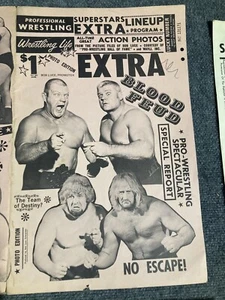 vintage Pro wrestling programs - Picture 1 of 12