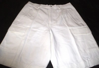 NEW Men's Paradise Collection cotton cargo shorts size 30 - Image 1 of 2