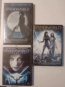 Underworld Collection 3 DVD Lot: Underworld, Evolution, Rise Of The Lycans - Picture 1 of 7