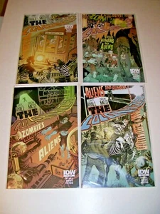 The Colonized #1 2 3 4 1-4 Juego Completo 1ª impresión IDW Zombies Vs Humanos Vs Aliens - Imagen 1 de 5