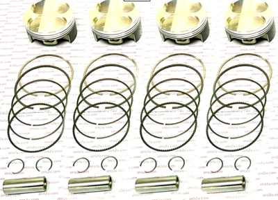 Juego de pistones Wossner Honda CBR954 CBR 954 RR 2002 2003 2004 75 mm diámetro 11,5:1 COMP Foto 1 de 4