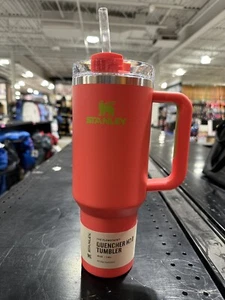 STANLEY Hibiscus Pink Tumbler 40 oz. Quencher H2.0 Limited Flowstate Heat Wave - Picture 1 of 1