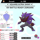 ✨ ULTRA SHINY ZOROARK ✨ | 6IV BATTLE-READY | Pokemon Sword and Shield