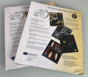 Lot of 2 Creative Memories 8 1/2 X 11 Black Scrapbook Refill Pages RCM-11BL NEW - Picture 1 of 5
