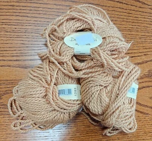 Debbie Bliss Alpaca Silk Aran Yarn: 3 Skeins, #25008 Gold Yellow - Picture 1 of 1