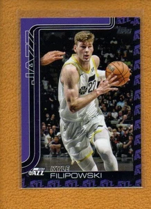 Kyle Filipowski 2025-26 Topps Basketball Base Team Color Border Variation #134 - Picture 1 of 2