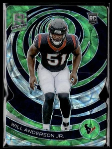 2023 Panini Spectra #113 Will Anderson Jr. Neon Green Die Cut #/30 - Picture 1 of 2