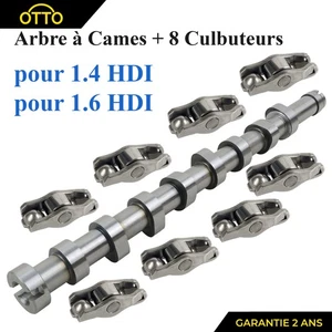Arbre à Cames + Linguet Culbuteur pour CITROEN PEUGEOT 1.4 1.6 HDI TDCi 0801FC - Imagen 1 de 6