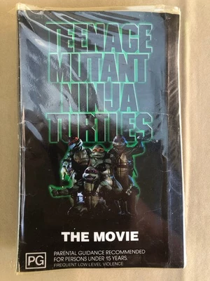 Vintage Teenage Mutant Ninja Turtles The Movie VHS Clamshell Video Tape  - TMNT - image 1 of 4