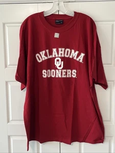 Oklahoma Sooners MV Sports Brand T-Shirt Men's Size 2XL Short Sleeve NWOT - Picture 1 of 4