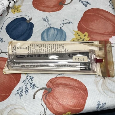 Vintage Dwyer Handheld Wind Meter + Case & Instructions – USA - Image 1 of 2