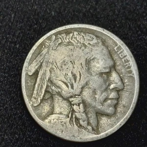 1913-D TYPE 2 BUFFALO NICKEL ~ KEY-DATE ~ VG - Picture 1 of 2