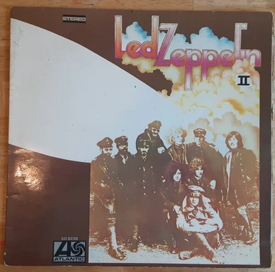 vinyl led zeppelin led zeppelin 2 VG GEMA atlantic SD 8236 1969 german import - Image 1 of 4