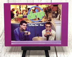Drip Coffee Bar Amsterdam Ave. New York NY Singles Dating Advertisement Postcard - Picture 1 of 4