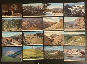 Lot (41) Vintage unbenutzte Rocky Mountain Nationalpark Colorado Postkarten - Bild 1 von 6